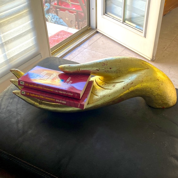 Unique prop golden wood hand. - Picture 11 of 11